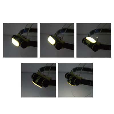 Rechargeable Compact Camping LED Senter 2200 MAh Adjustable Belt Hand Wave