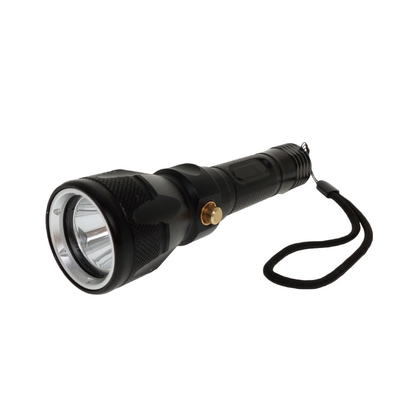 Tough Handheld Diving LED Senter 600 Lumens Dengan Push Button Switch