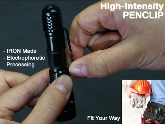 Mini Taktis EDC Gantungan Kunci Led Torch A7075 Aircarft Aluminium Material