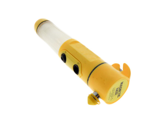 Baterai AA Darurat LED Senter Warna Kuning Untuk Alarm Pencahayaan