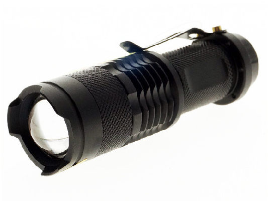 Berguna Ukuran AA EDC LED Senter 200 Lumen IPX4 10 Jam Cahaya Runtime