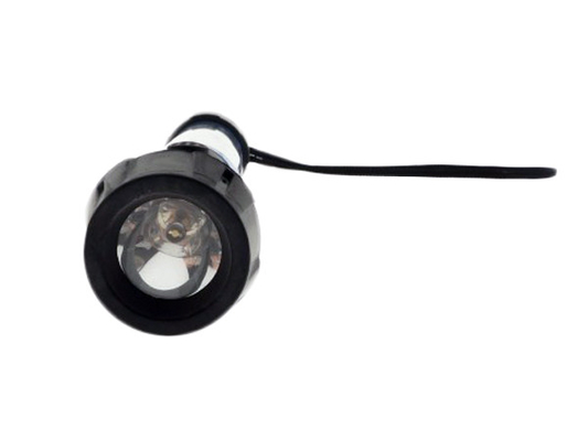 100 Lumen Solar Powered Senter, ABS Plastik Led Senter Torch