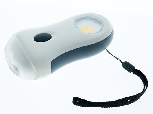 Solar Dibebankan Bright Dynamo LED Senter 2 jam Runtime Sertifikasi RoHS