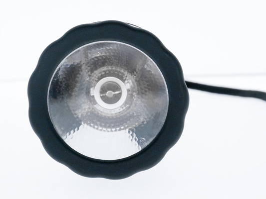 0.5W LED Dynamo Hand Crank Senter Sentuh Fungsi Warna Iluminasi Hitam