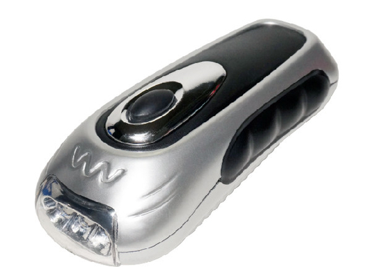 Isi ulang Diri Pengisian Led Dynamo Senter, Plastik Dynamo Crank Senter