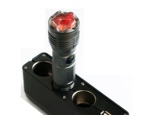 Aluminium Rechargeable Led Senter, Rumah Tangga 300 Lumen Led Senter