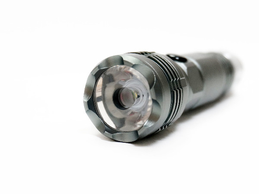 Aluminium Rechargeable Led Senter, Rumah Tangga 300 Lumen Led Senter
