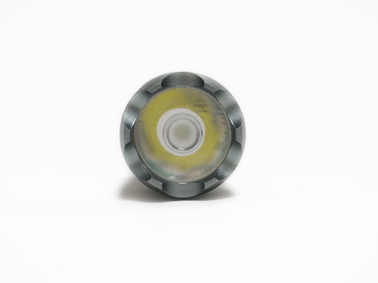 Multifungsi Elektronik EDC LED Senter 6400K Warna Temp Metal Grey Color