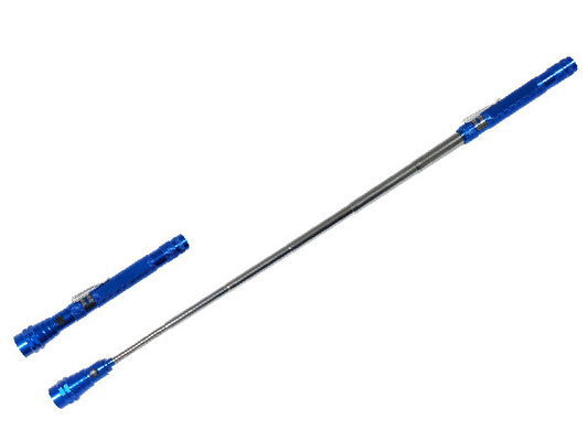 12 Lumens Pekerja Telescoping Led Senter, Pen Style Senter 4 * LR44 Baterai