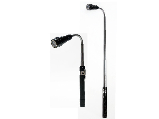 Magnetik diperpanjang LED Pen Senter 22m Beam Distance Customizable Color
