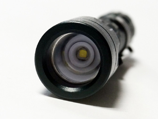 Gantungan Kunci Tahan Air Aero Grade, Mini Keychain Torch Warna Hitam