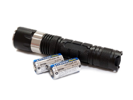CREE 500LM Penegakan Hukum Senter Magnet Kontrol Daya 6W Output