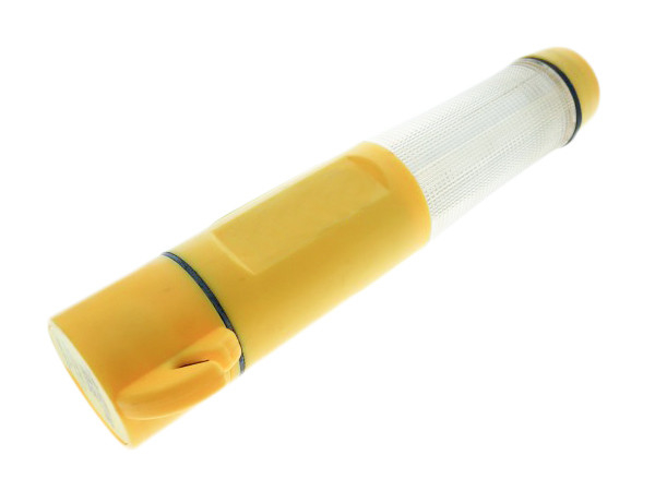 Baterai AA Darurat LED Senter Warna Kuning Untuk Alarm Pencahayaan