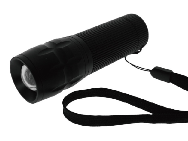 XML T6 EDC LED Senter Matahari Kecil Ukuran Saku Zoom 4 * Baterai AAA Torch