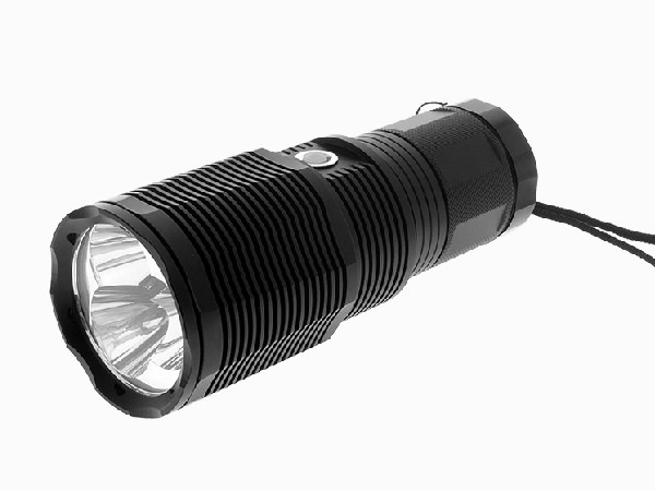 Ekstrim tinggi terang XHP50x3 LED 6000 lumens 4x18650 8800mAh tahan air IP67 isi ulang senter LED